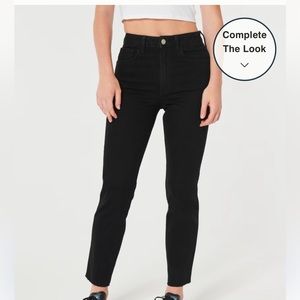 Ultra high rise mom jeans